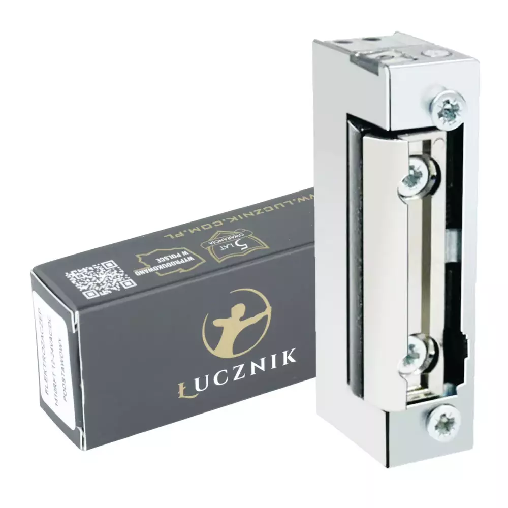 Elektrozaczep podstawowy 12-24V AC/DC Łucznik Lockpol 1410RF 1