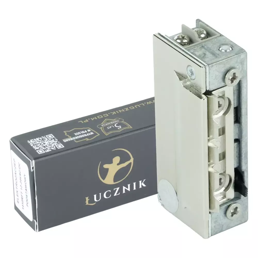 Elektrozaczep z blokadą 12-24V AC/DC Łucznik Lockpol 1420RFT 1