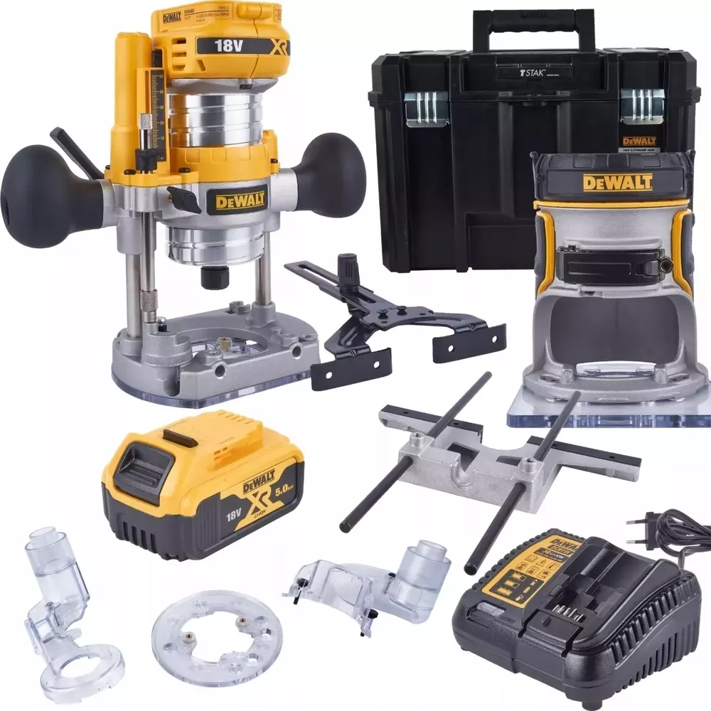 Frezarka górnowrzecionowa 930W DeWALT DCW604P1 1