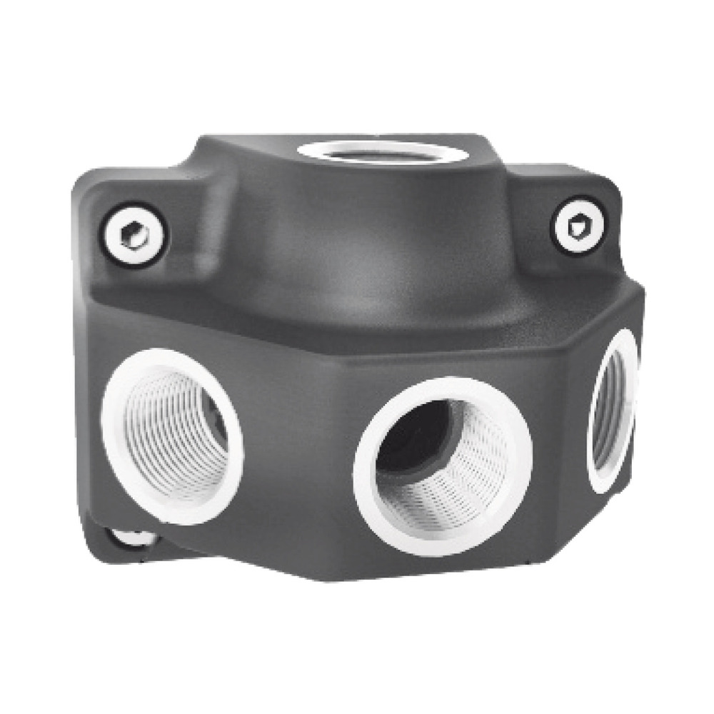 Skrzynka rozdzielcza powietrza Aircraft PA 1/2" + 3 x 1/2" 1
