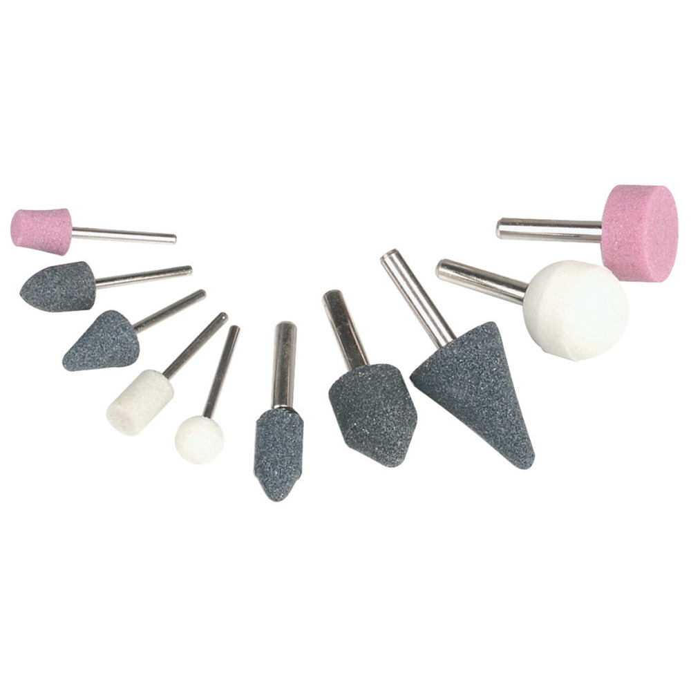 Zestaw ściernic trzpieniowych Aircraft 10-częściowy zestaw kołków szlifierskich (5 x 3 mm, 5 x 6 mm) 1