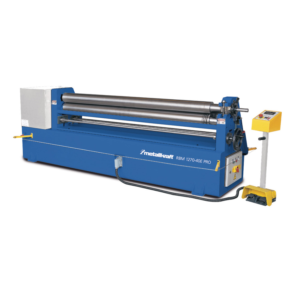 Zmotoryzowana maszyna do walcowania płyt Metallkraft RBM 1270-40E Pro 1
