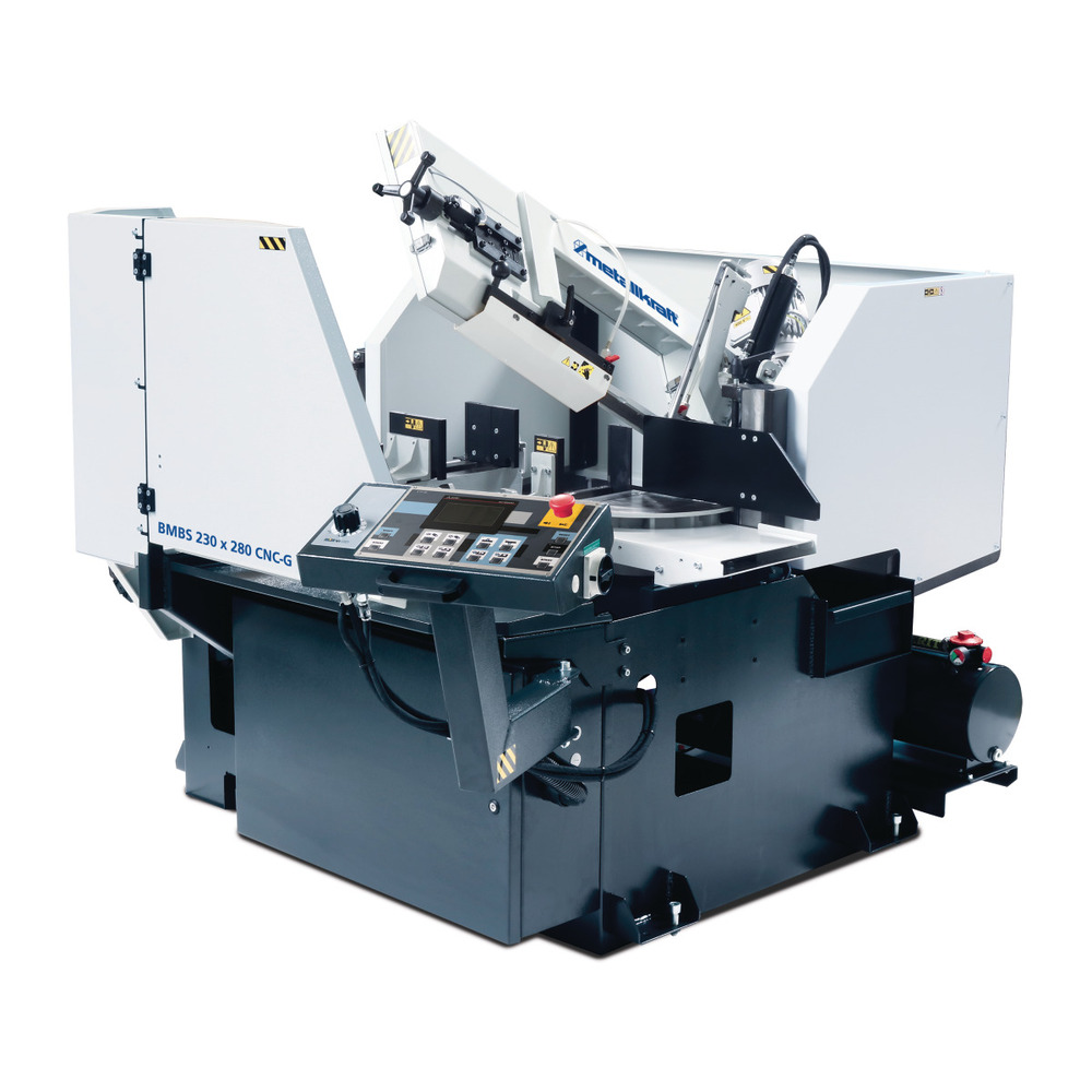 W pełni automatyczna piła taśmowa do metalu z ramą wahadłową Metallkraft BMBS 230 x 280 CNC-G 1