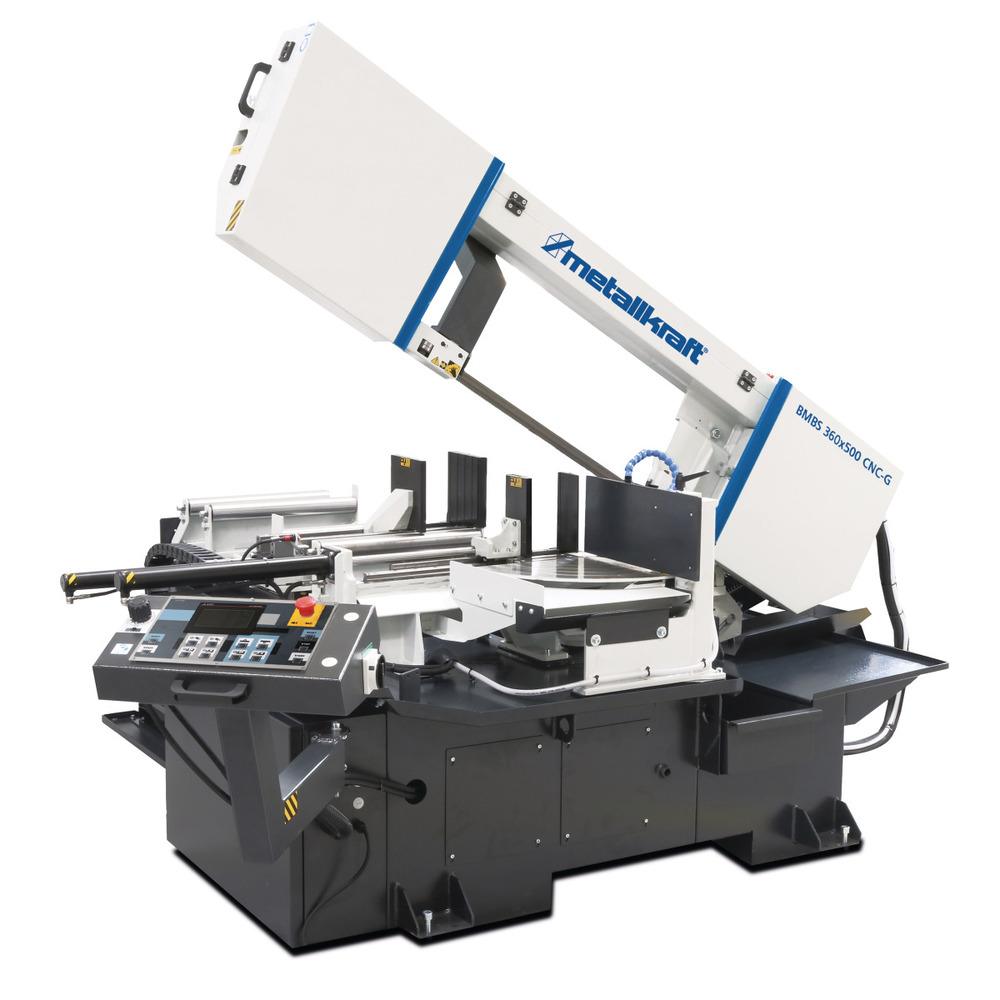 W pełni automatyczna piła taśmowa do metalu z ramą wahadłową Metallkraft BMBS 360x500 CNC-G 1