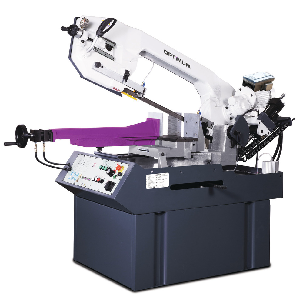 Piła taśmowa do metalu z podwójnym ukośnym cięciem Optimum OPTIsaw SD 500AV 1