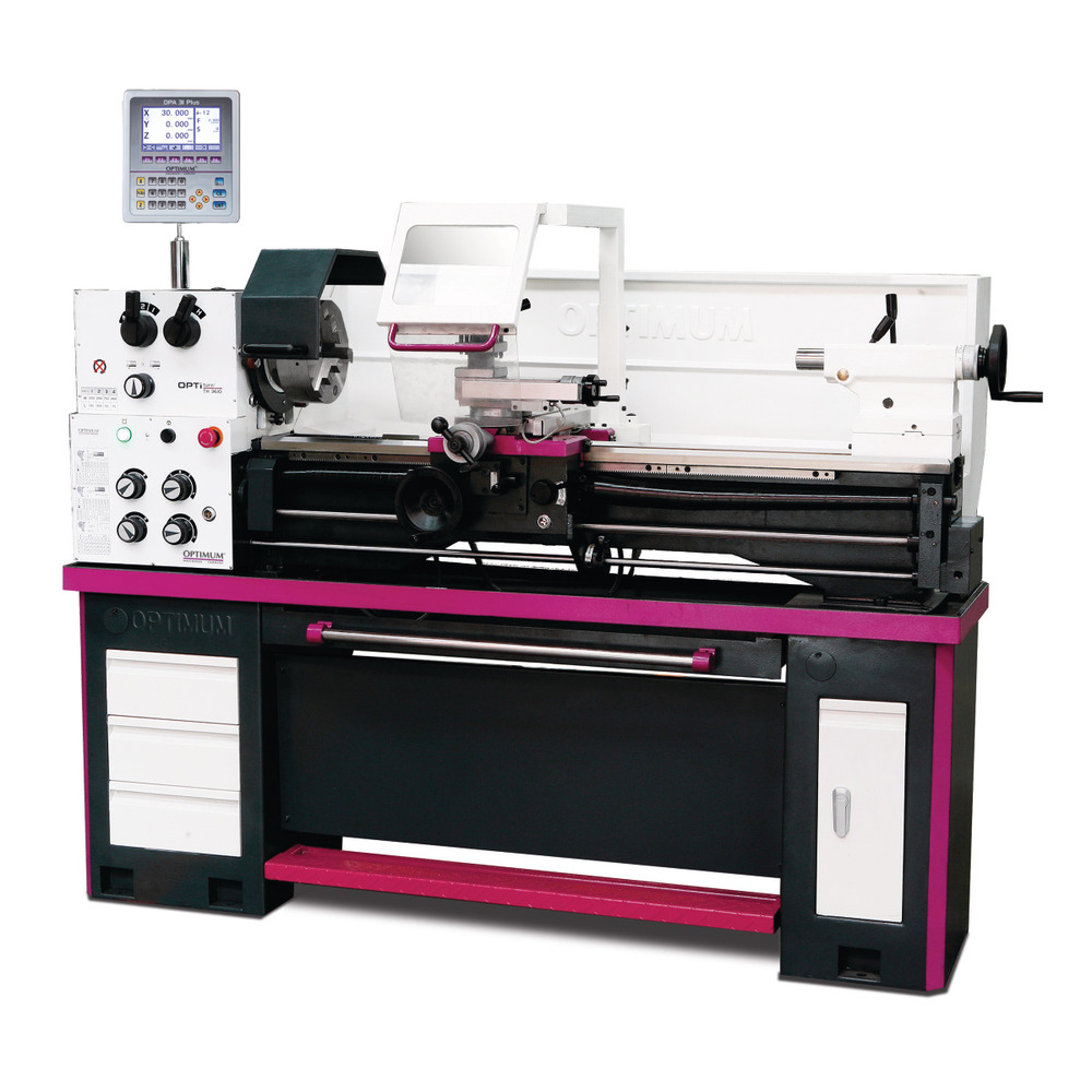 Tokarka mechaniczna Optimum OPTIturn TH 3610D 1