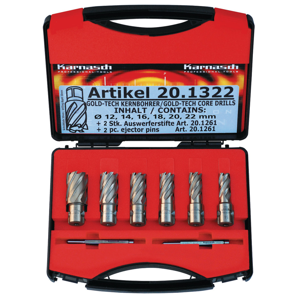 Zestaw do wiercenia rdzeniowego Metallkraft GOLD-LINE 30 1