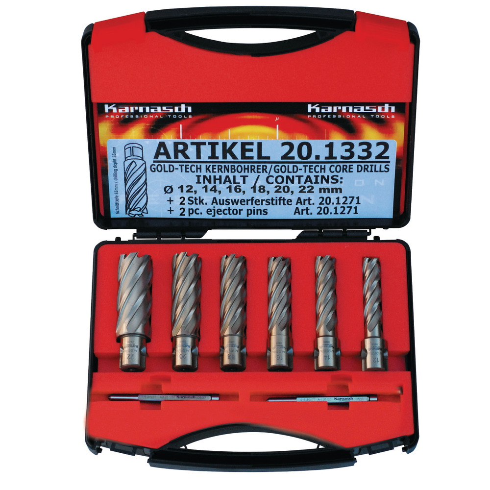 Zestaw do wiercenia rdzeniowego Metallkraft GOLD-LINE 55 1