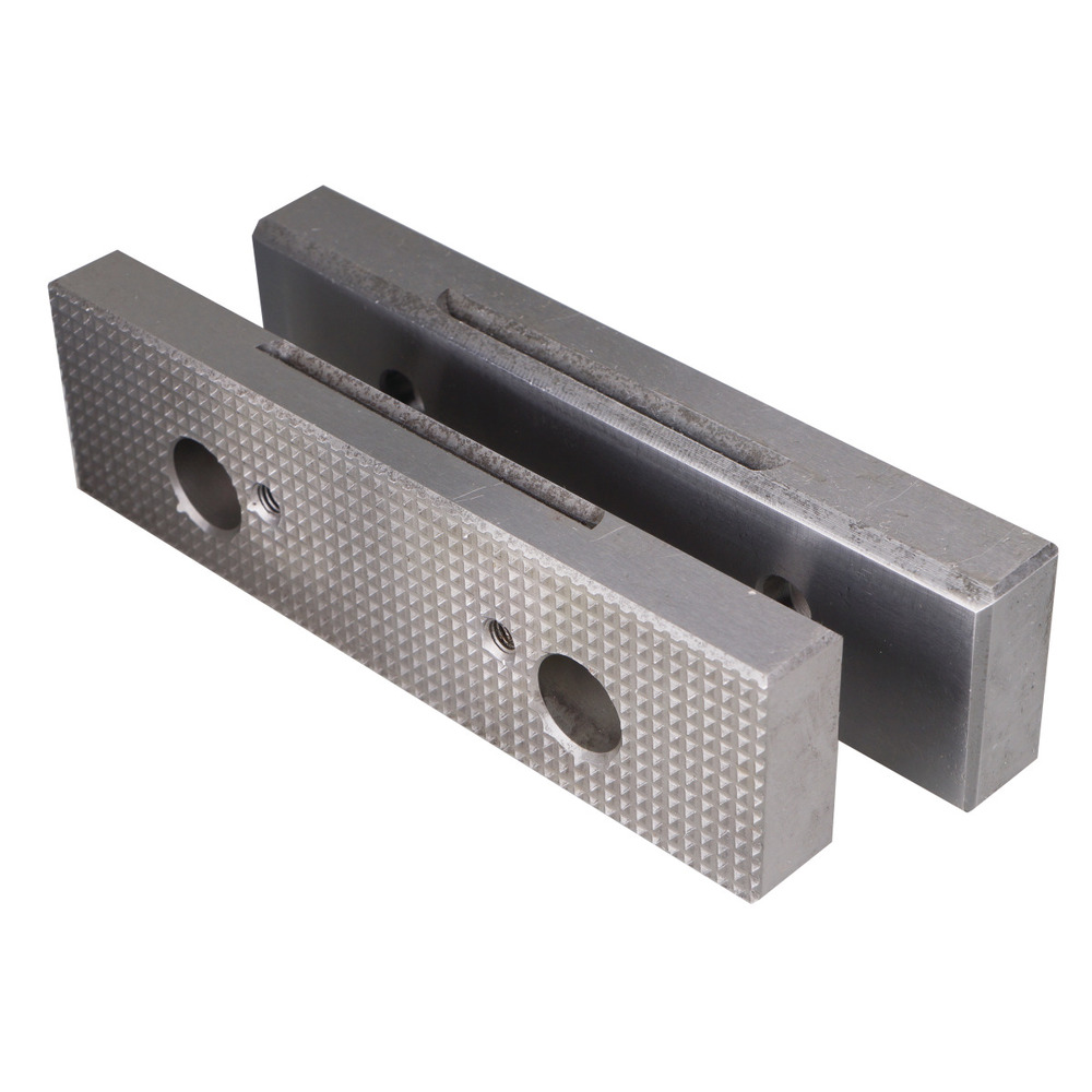 Zestaw szczęk mocujących do imadła modułowego Optimum 175 mm - radełkowane do MVSP 1