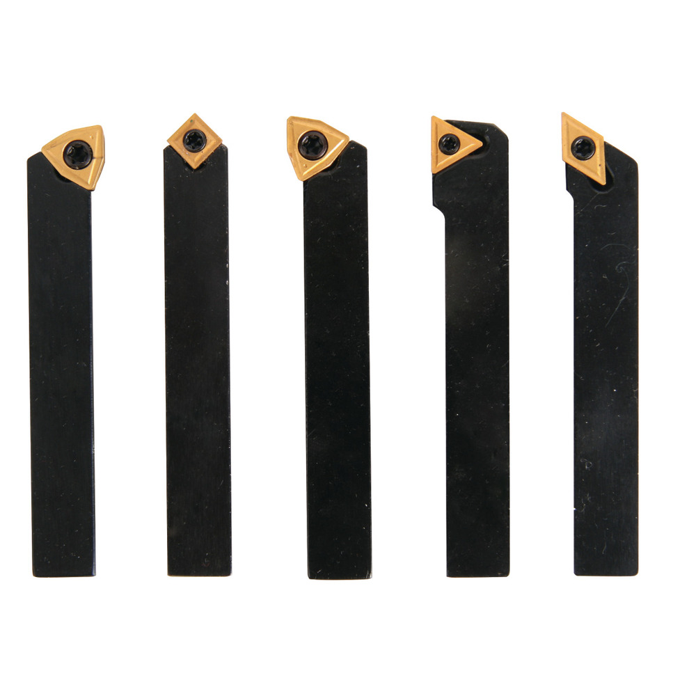 Zestaw narzędzi tokarskich Optimum HM 10 mm, 5-częściowy 1