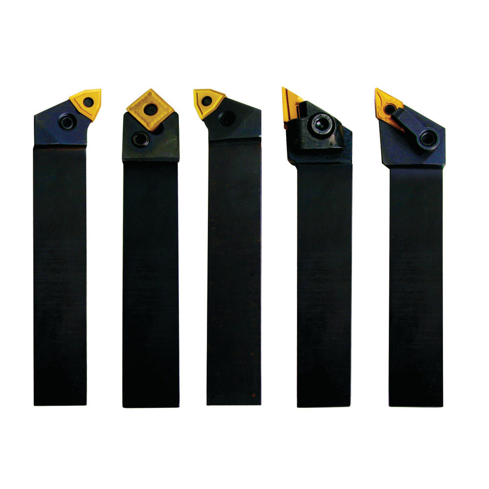 Zestaw narzędzi tokarskich Optimum HM 25 mm, 5-częściowy 1