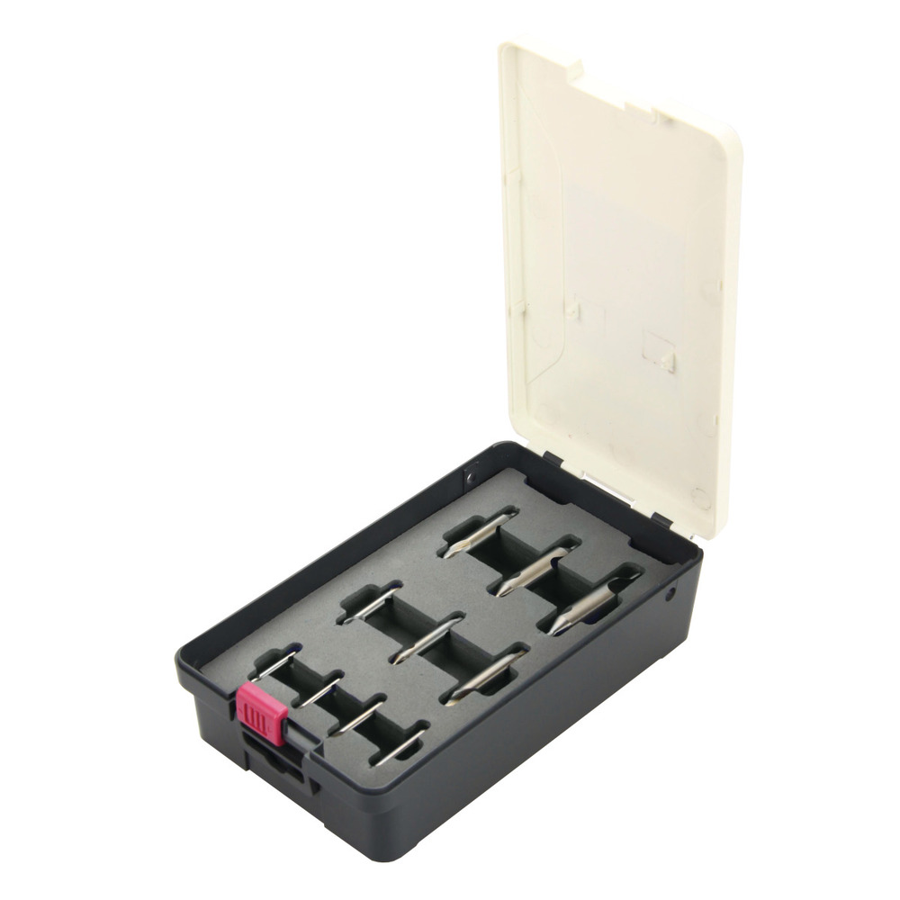 Zestaw wierteł centrujących Optimum 10 części, 0,75-4,5 mm HSS 1