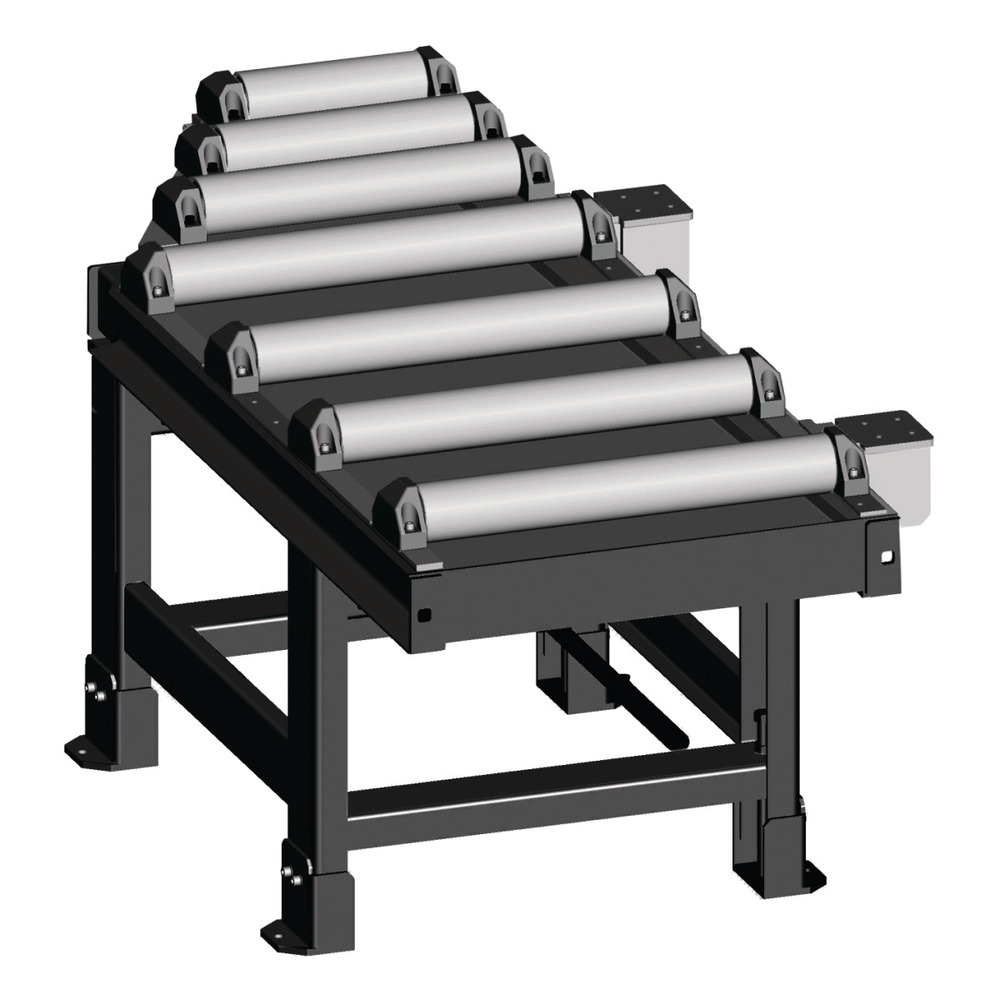 Przenośnik rolkowy Metallkraft 2000 x 800 mm, strona wylotowa 1