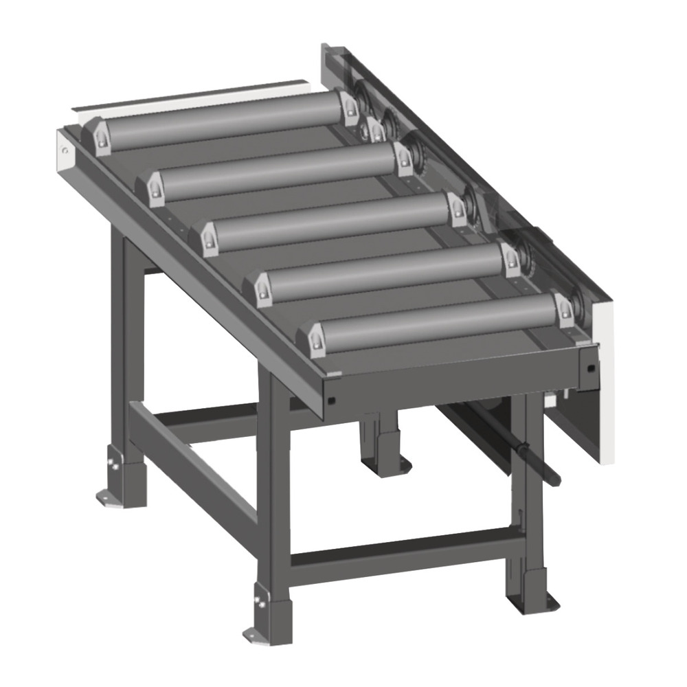 Przenośnik rolkowy Metallkraft 2000 x 520 mm, napędzane silnikiem 1