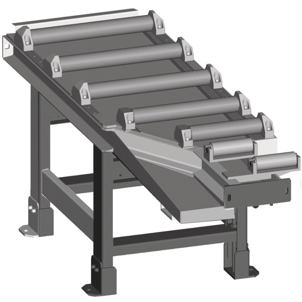 Przenośnik rolkowy Metallkraft 2000 x 520 mm do cięć pod kątem 60° 1