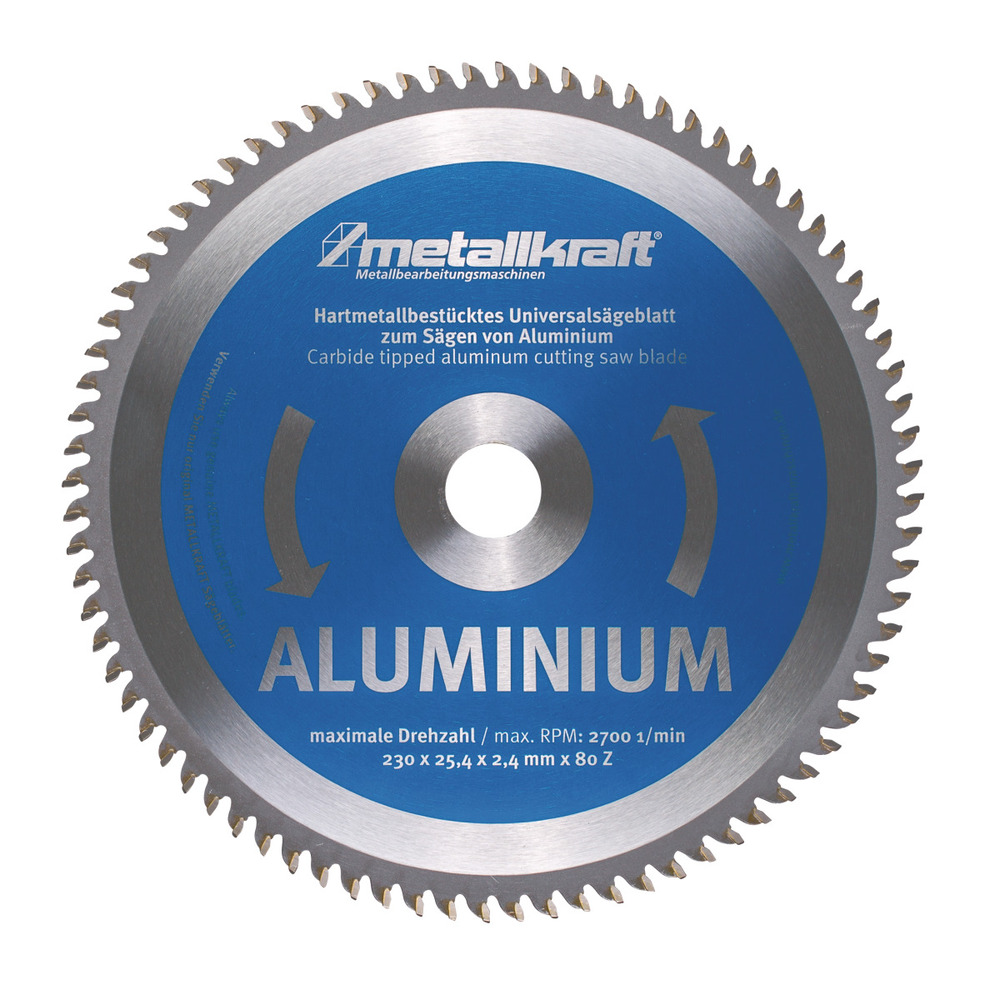 Tarcza piły do aluminium Metallkraft Ø 230 x 2,4 x 25,4 mm 1