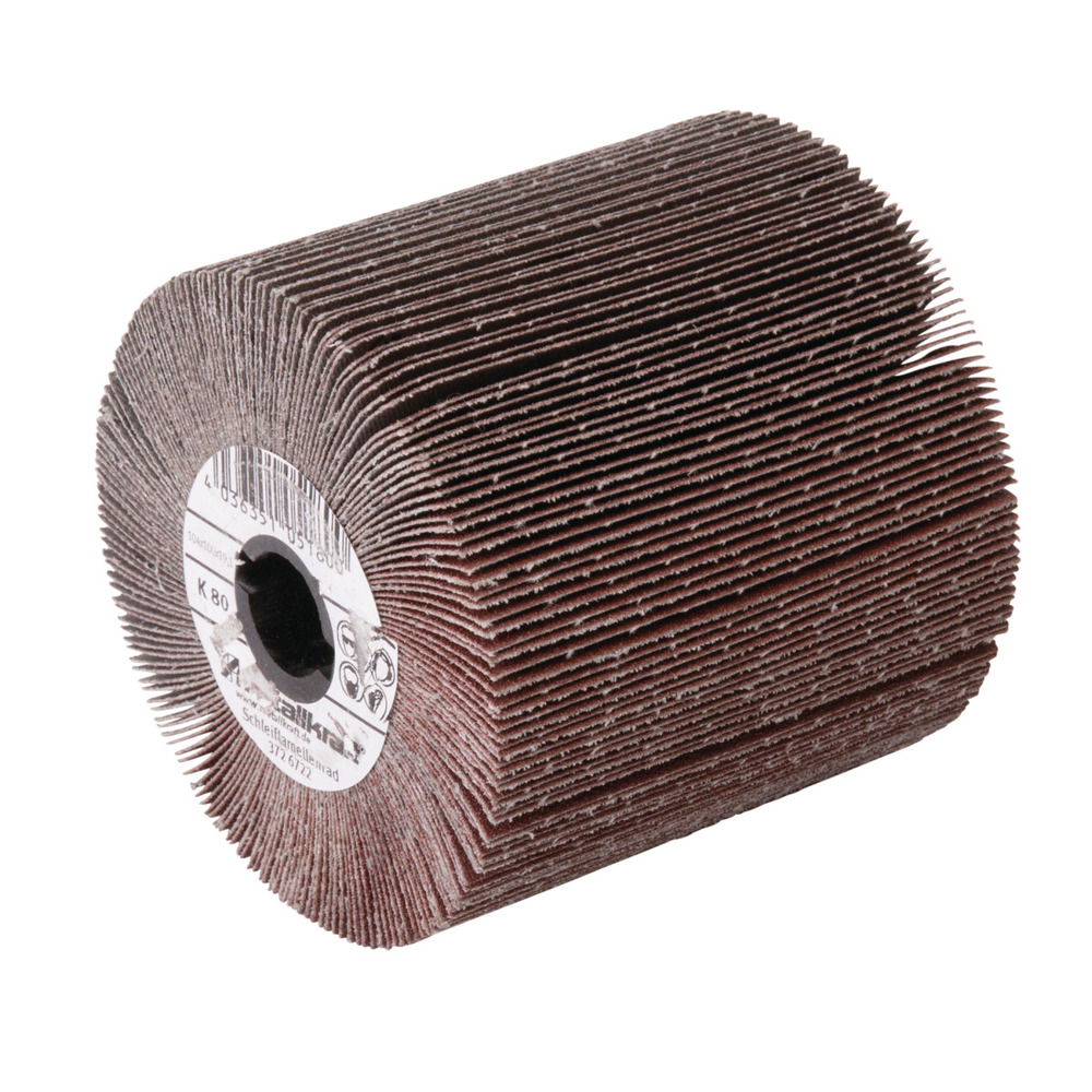 Rolka z tarczą ścierną Metallkraft K80 1