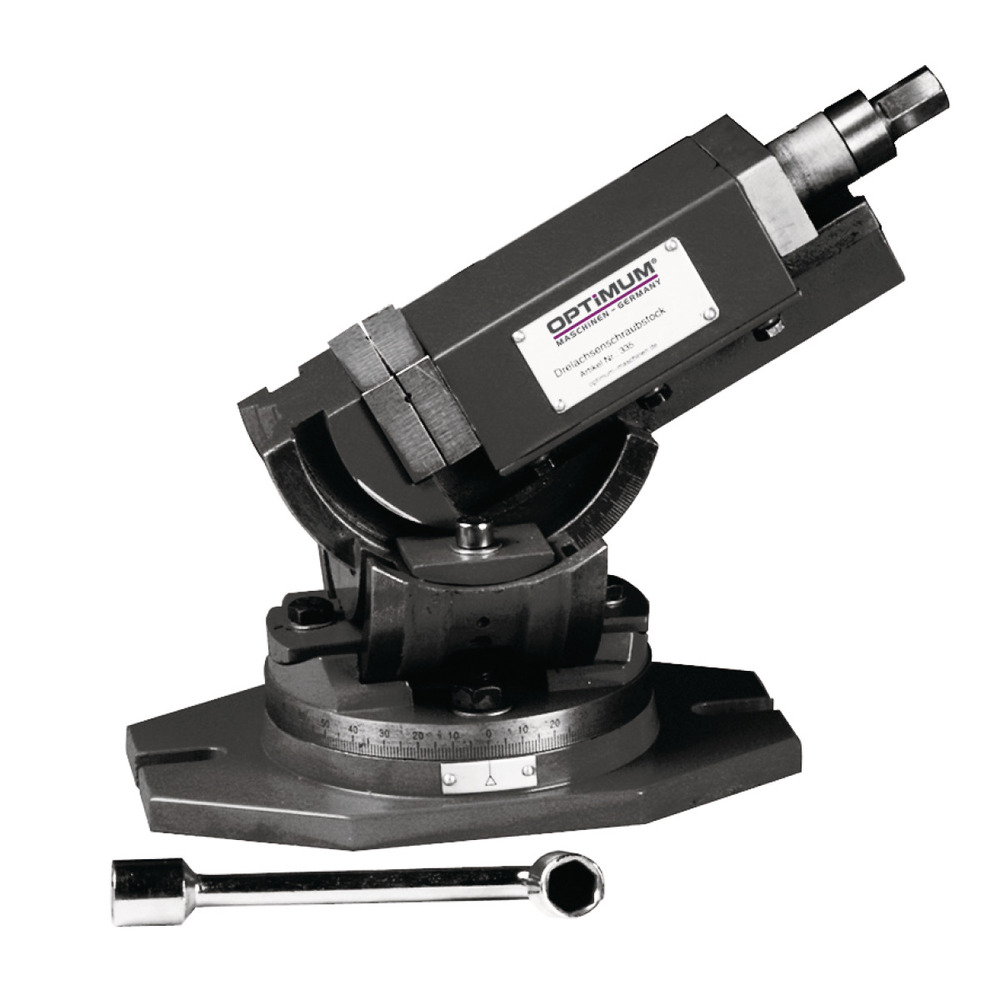 Imadło trójosiowe Optimum MV3-125 1