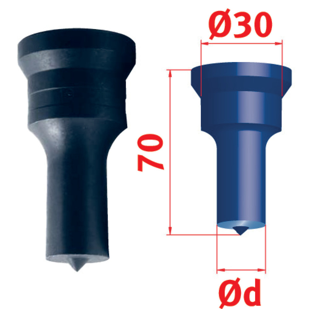 Okrągły dziurkacz Metallkraft No.2 Ø 14 mm 1