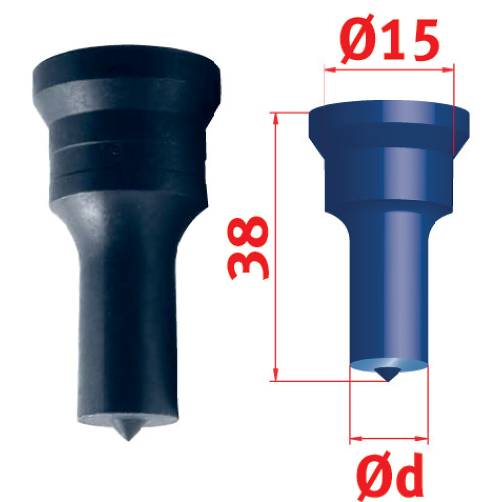 Okrągły dziurkacz Metallkraft No.1 Ø 3,5 mm 1