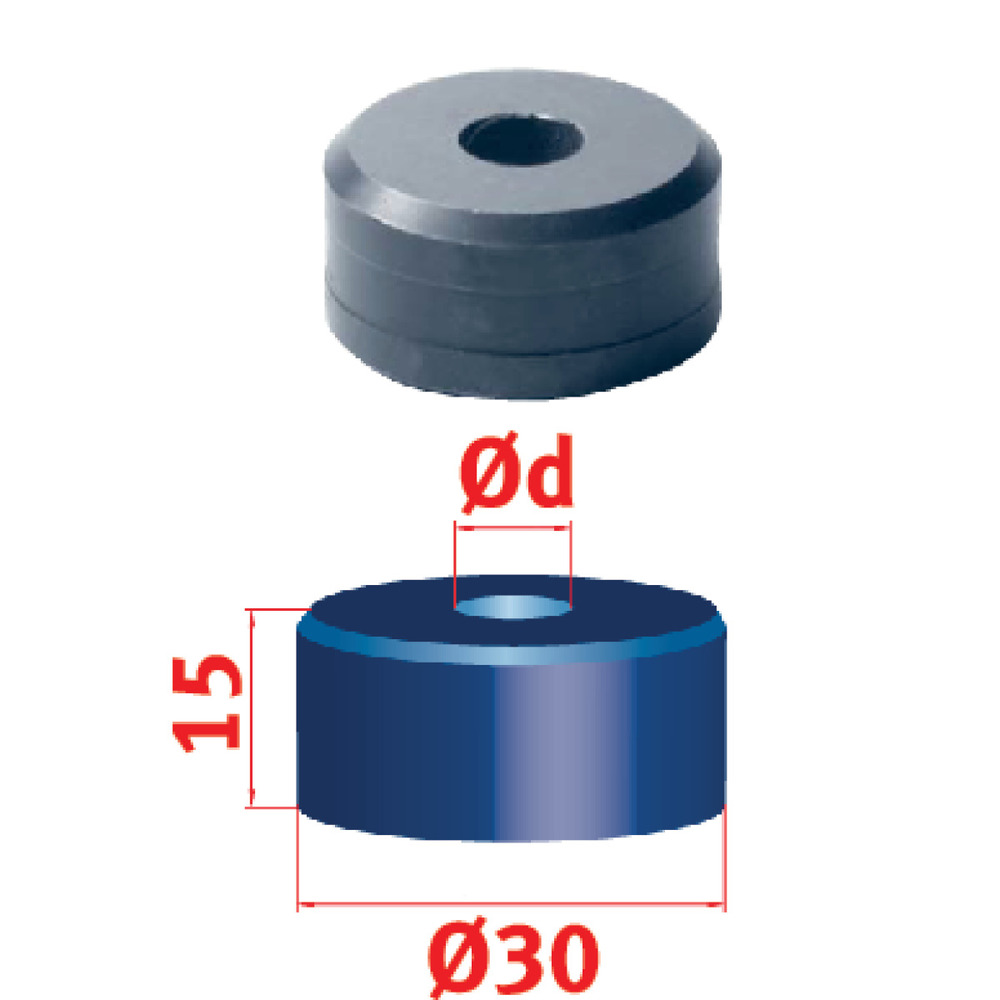 Okrągła matryca Metallkraft Nr 30 Ø 4,2 mm 1