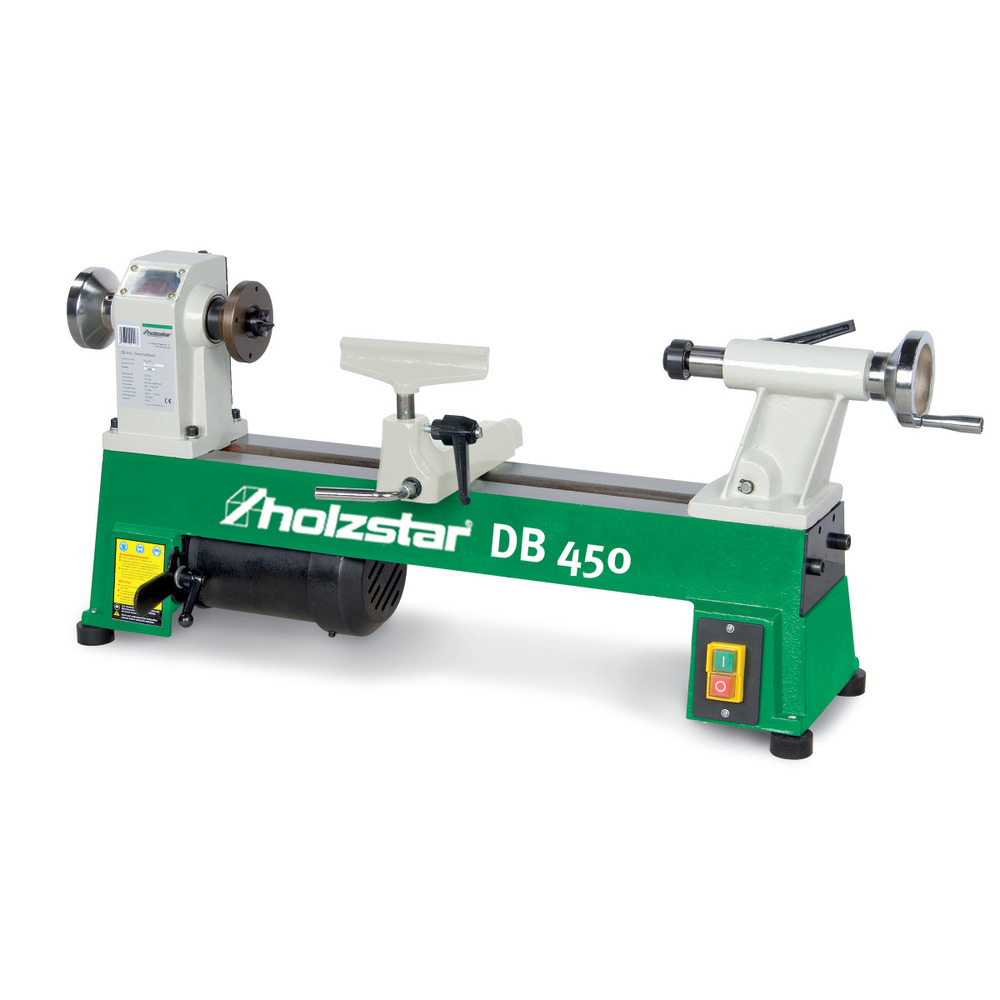 Mała tokarka do toczenia drewna Holzstar DB 450 1
