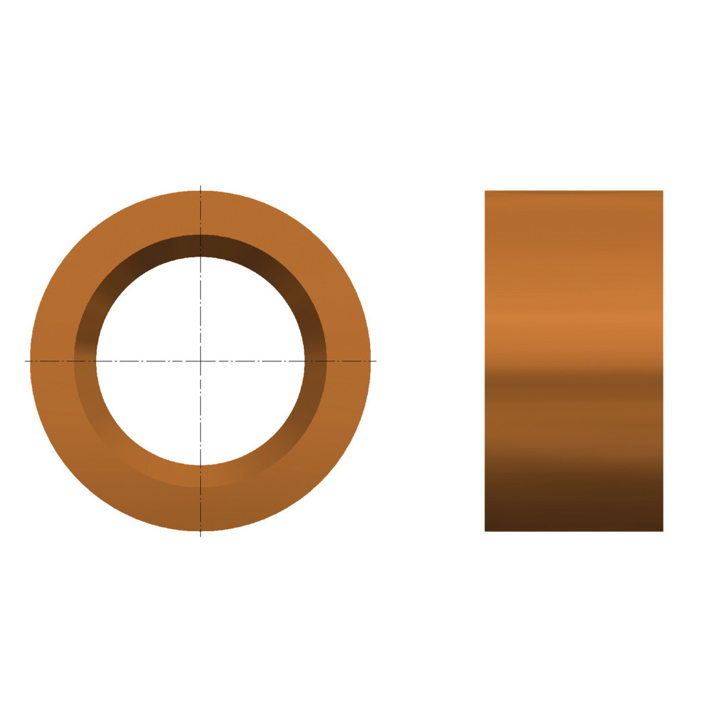 Rolka podająca bez obręczy Holzkraft Ø 120 mm, szerokość 60 mm bez obręczy 1