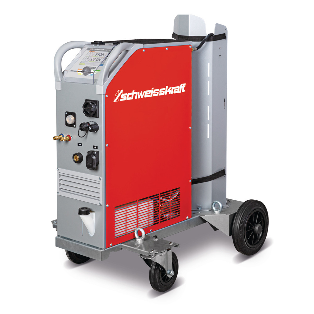 Spawarka impulsowa MIG/MAG Schweisskraft PRO-PULS 300 W (wózek Profi, panel sterowania poniżej) 1
