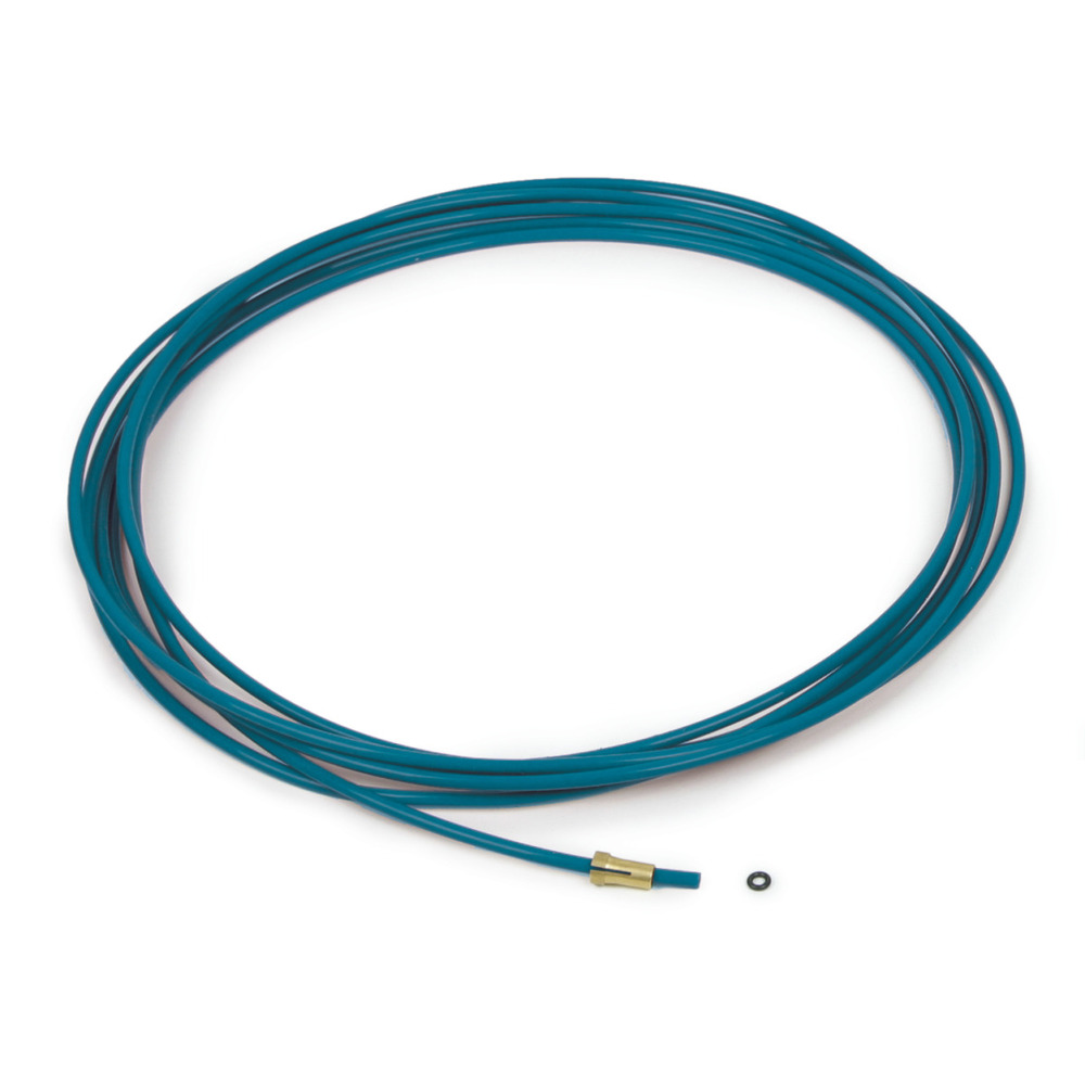 Rdzeń teflonowy ze złączką i o-ringiem Schweisskraft niebieski / ø 0,8-1,0 mm / 3,0 m 1
