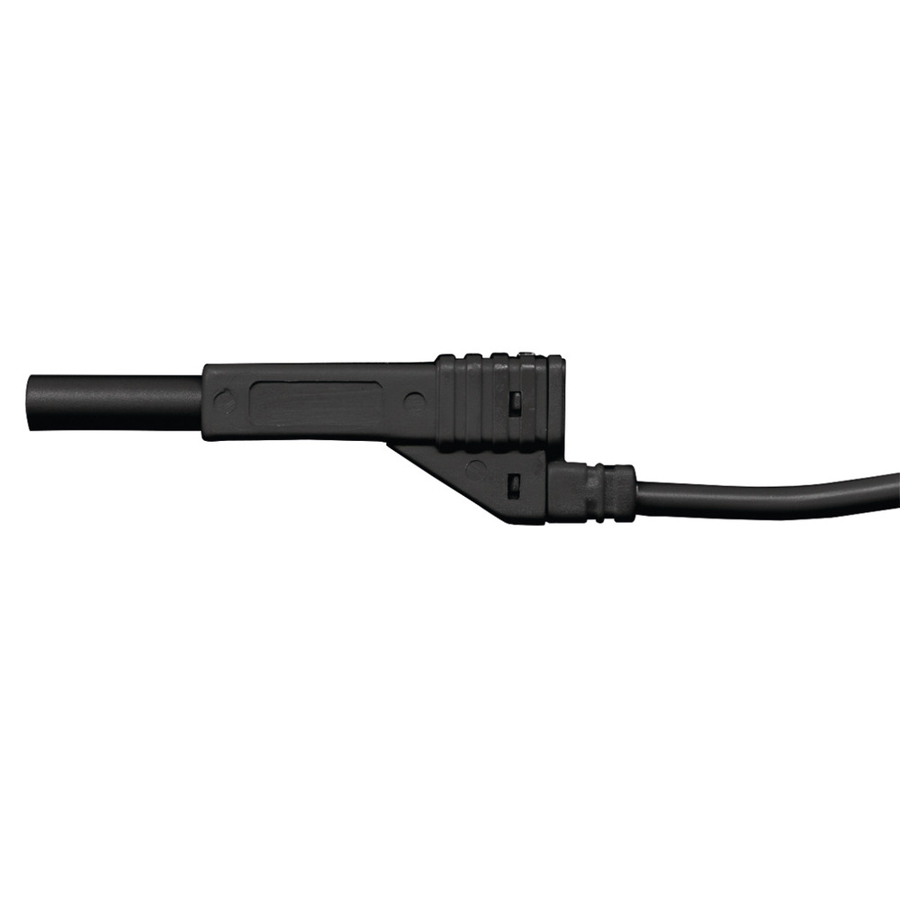 Kabel pomiarowy z wtyczką Schweisskraft czarny, ø 4 mm, długość 2 m 1
