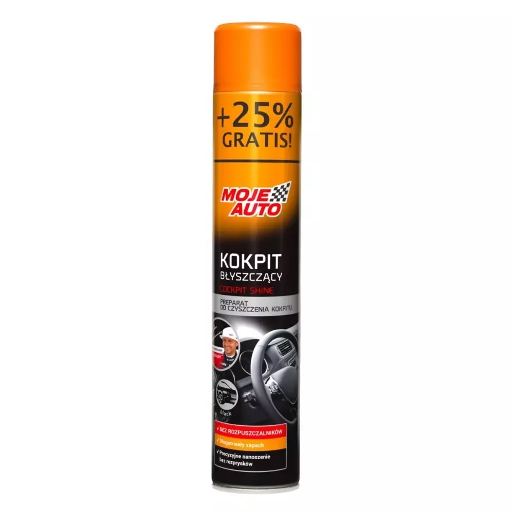 Kokpit Błyszczący - Black 750 ml MOJE AUTO 1