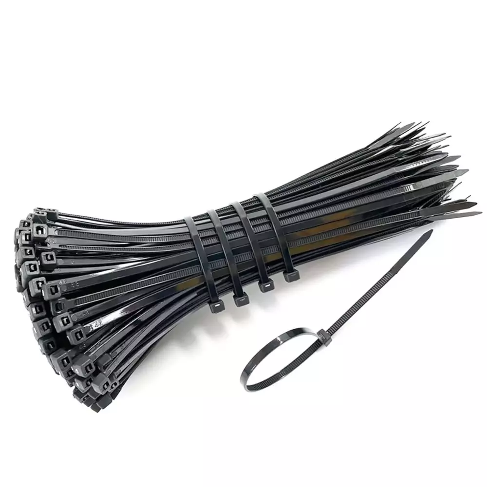 Opaska kablowa 4,6x160 mm zaciskowa czarna 100szt 1