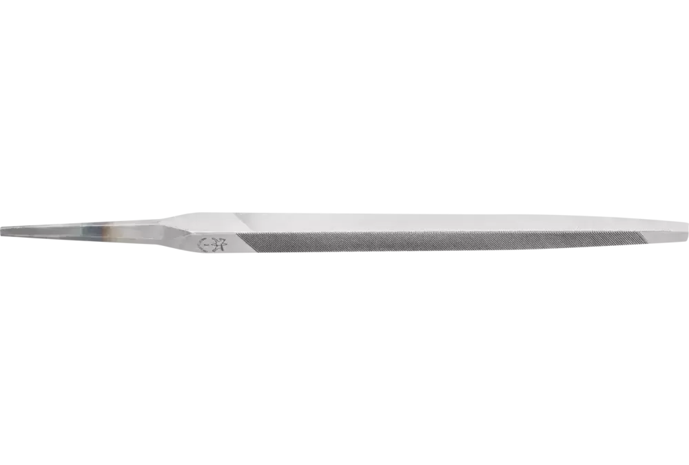 Pilnik do ostrzenia pił – trójkątny zwykły 125 mm nacięcie 2 uniwersalny do ostrzenia 1