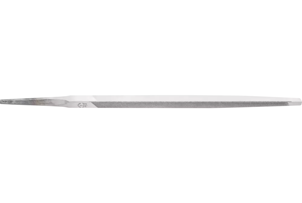 Pilnik do ostrzenia pił – trójkątny wąski 150 mm nacięcie 2 uniwersalny do ostrzenia 1