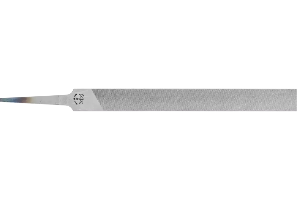 Pilnik do ostrzenia pił trakowych płaski krawędź prosta/zaokrąglona 150 mm nacięcie 2 uniwersalny do ostrzenia 1