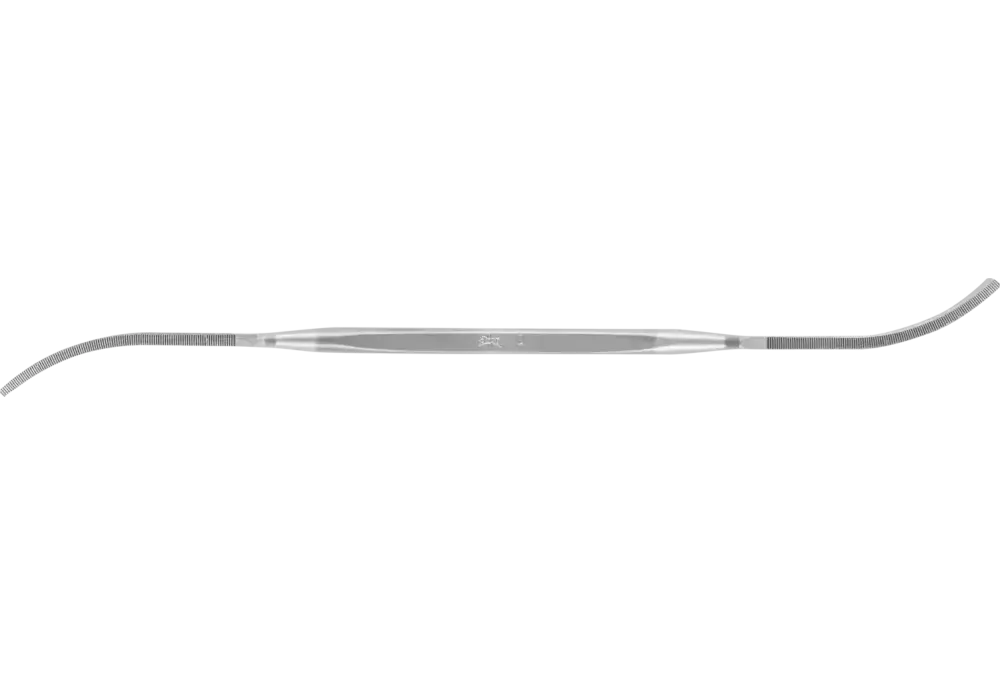 Precyzyjny pilnik do żłobków typ 711 P 180 mm nacięcie szwajcarskie 2, średnio drobny 1