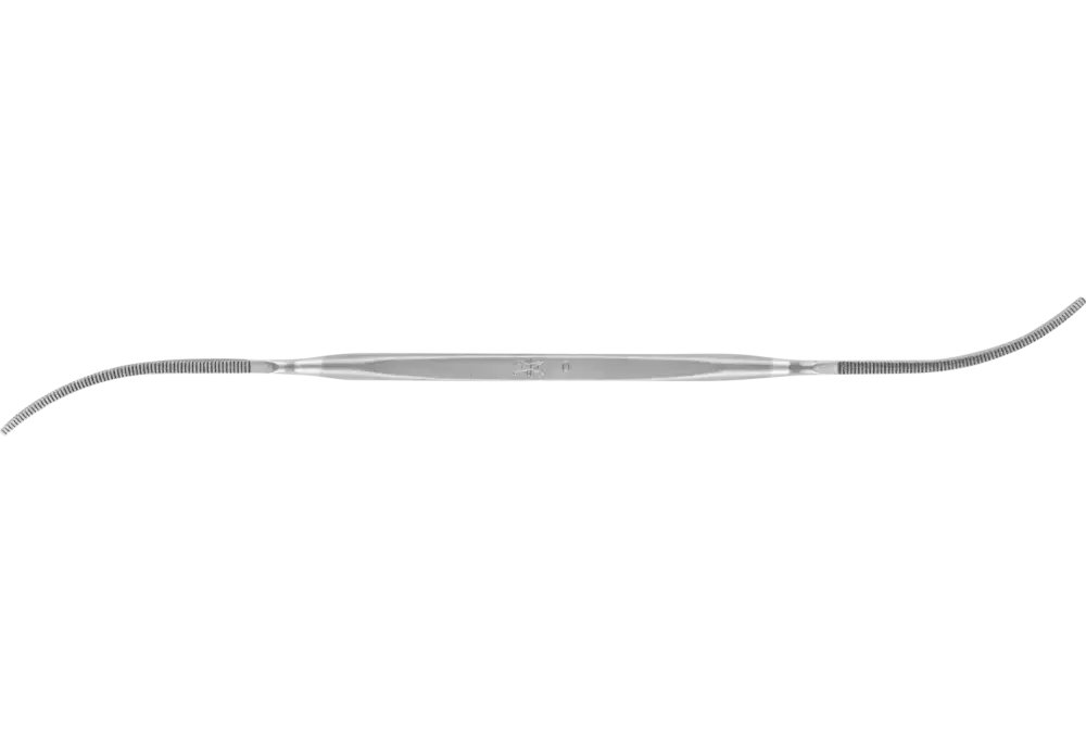 Precyzyjny pilnik do żłobków typ 712 P 180 mm nacięcie szwajcarskie 0, zgrubny 1