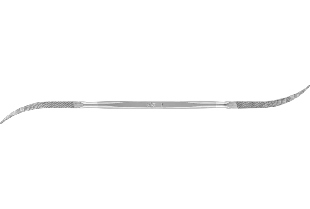 Precyzyjny pilnik do żłobków typ 731 P 180 mm nacięcie szwajcarskie 2, średnio drobny 1