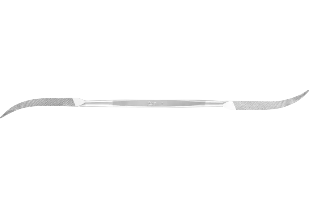 Precyzyjny pilnik do żłobków typ 741 P 180 mm nacięcie szwajcarskie 2, średnio drobny 1