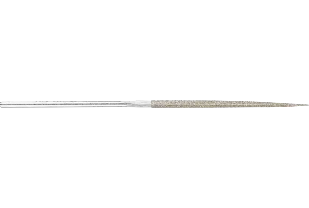 Diamentowy pilnik igiełkowy trójkątny, 140 mm D126 (średni) do materiałów twardych 1