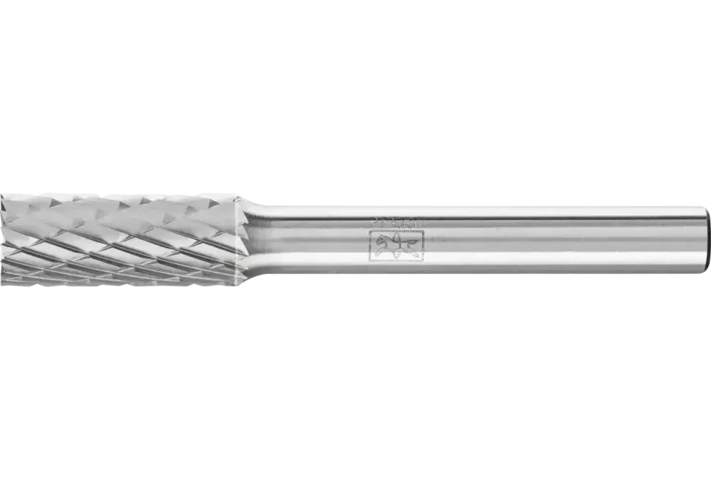 Trzpień frezarski HM, kształt walcowy ZYAS z uzębieniem czołowym Ø 08 x 20 mm trzpień Ø 6 mm Z3P uniwersalny 1