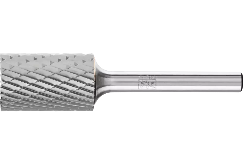 Trzpień frezarski HM, kształt walcowy ZYAS z uzębieniem czołowym Ø 16 x 25 mm trzpień Ø 6 mm Z3P uniwersalny 1