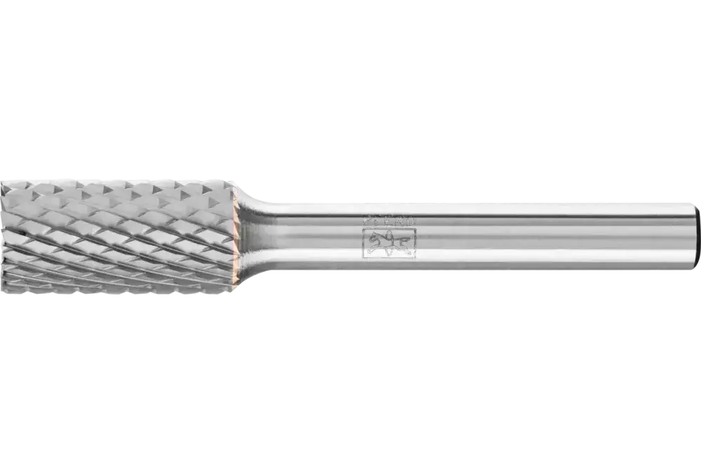 Trzpień frezarski HM, kształt walcowy ZYAS z uzębieniem czołowym Ø 10 x 20 mm trzpień Ø 6 mm Z4 uniwersalny 1
