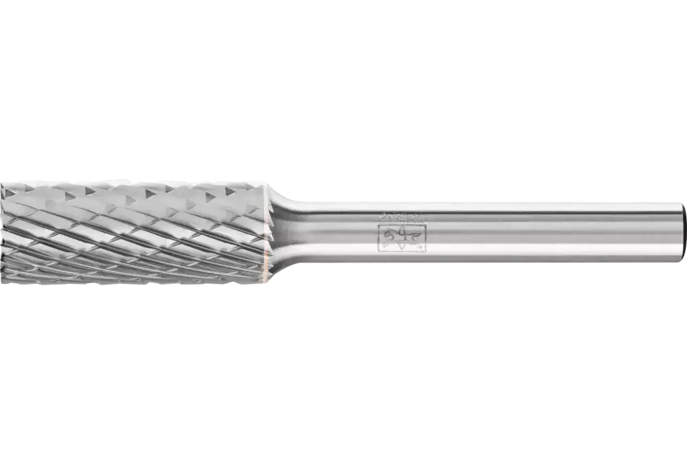 Trzpień frezarski HM, kształt walcowy ZYAS z uzębieniem czołowym Ø 10 x 25 mm trzpień Ø 6 mm Z3P uniwersalny 1