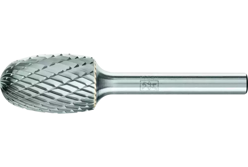 Trzpień frezarski ze stopów twardych kształt kropli TRE Ø 16 × 25 mm trzpień Ø 6 mm Z3P uniwersalne średnie krzyżowe 1