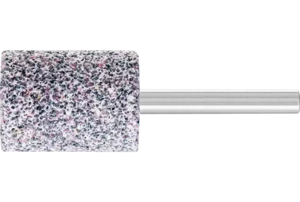 Ściernica trzpieniowa CAST walcowa Ø 25 × 32 mm trzpień Ø 6 mm A30 do żeliwa szarego i sferoidalnego 1