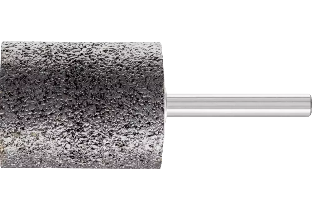 Ściernica trzpieniowa INOX EDGE walcowa 32 × 40 mm trzpień Ø 6 mm A24 do stali nierdzewnej 1