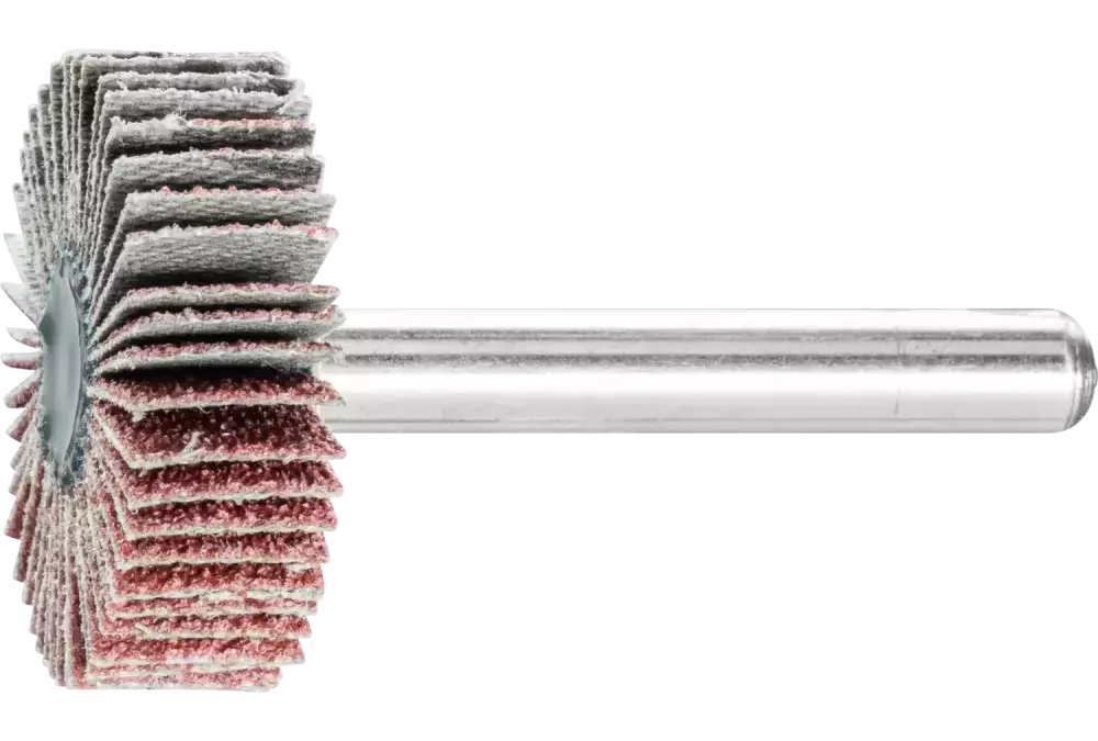 Ściernica wachlarzowa F Korund Ø 30 × 10 mm trzpień Ø 6 mm A60 do szlifu dokładnego i wykończeniowego 1