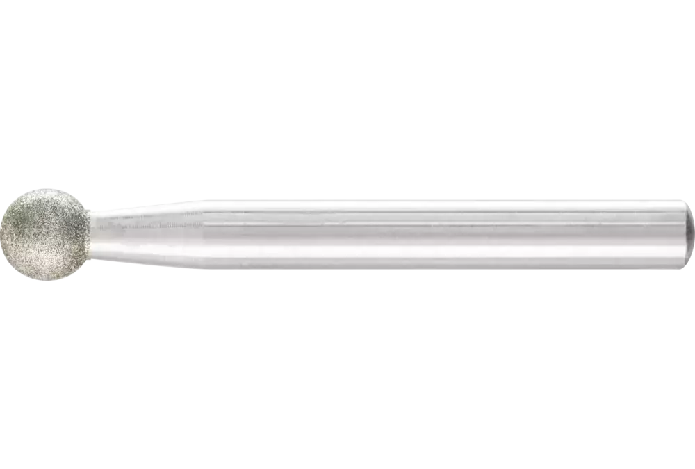 Diamentowa ściernica stożkowa Ø8,0 mm, trzpień Ø6 mm D126 (średnia) do grawerowania i usuwania gratów 1