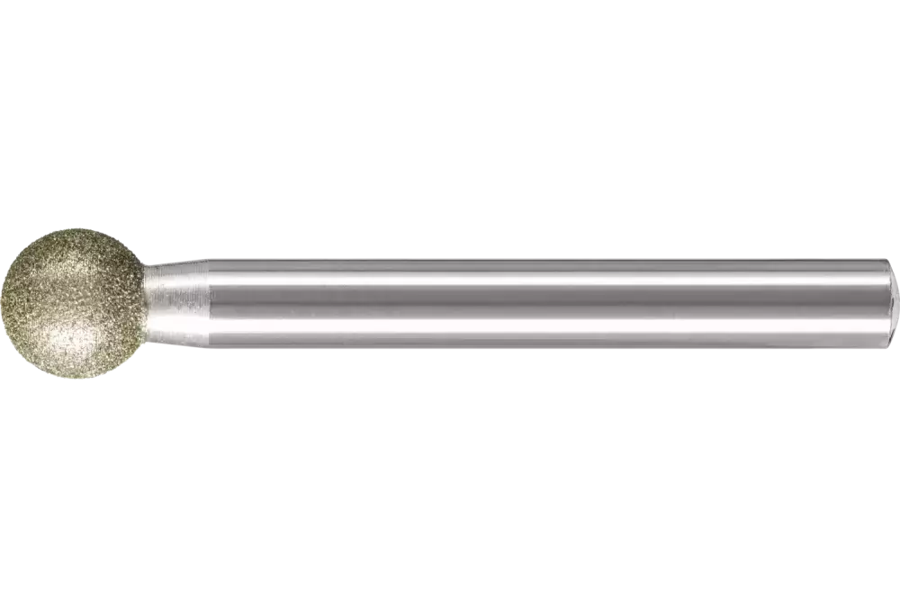 Diamentowa ściernica stożkowa Ø 10,0 mm, trzpień Ø 6 mm D126 (średnia) do grawerowania i usuwania gratów 1